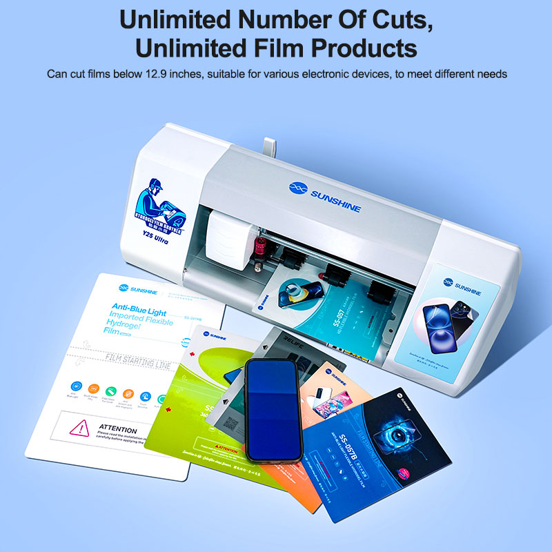 SUNSHINE Y25 Ultra 무제한 시간 스마트  - Screen Protector Cutter 리뷰 및 가격